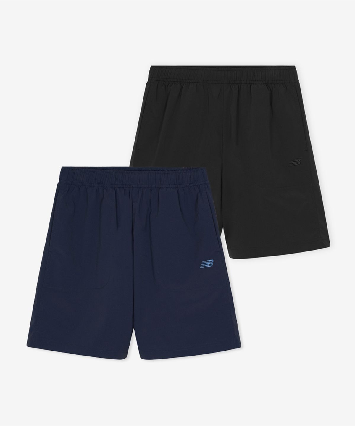 뉴발란스(NEW BALANCE) [2팩] NBNVGCA023 / UNI FROZEN 2PACK 4.5부 반바지 (NAVY)