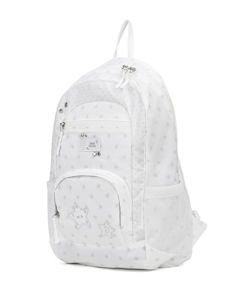 MUSINSA | VANWALK Cosmic Backpack [White]