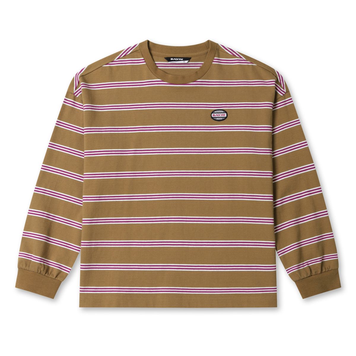 블랙야크 키즈(BLACK YAK KIDS) 스트라이프싱글긴팔티셔츠_DE