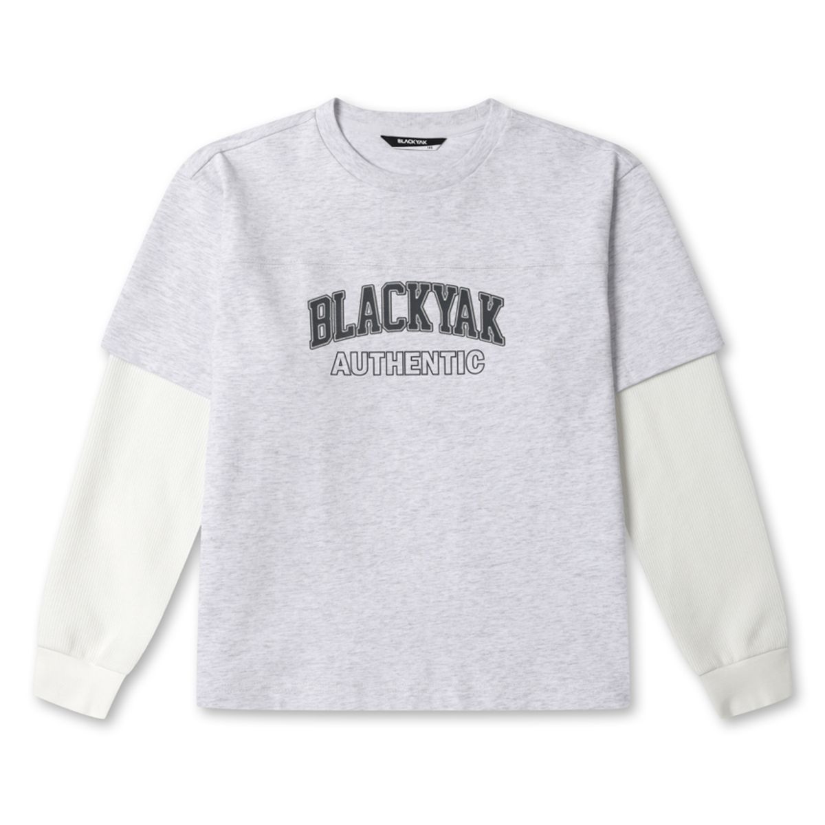 블랙야크 키즈(BLACK YAK KIDS) 소매레이어드긴팔티셔츠_ML