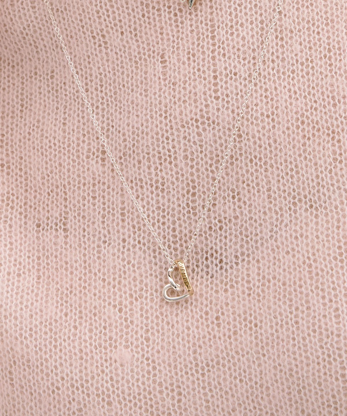 러벰버(LOVEMBER) [silver 925] Heart line N