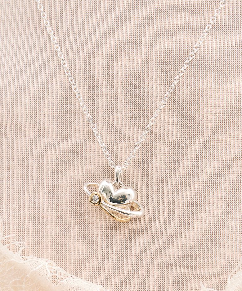 [silver 925] Heart planet N