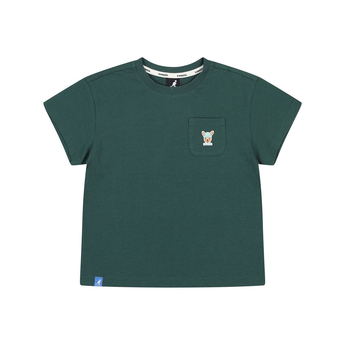 캉골키즈(KANGOL KIDS) 루 심볼 숏 슬리브 티셔츠 SB 0040 그린
