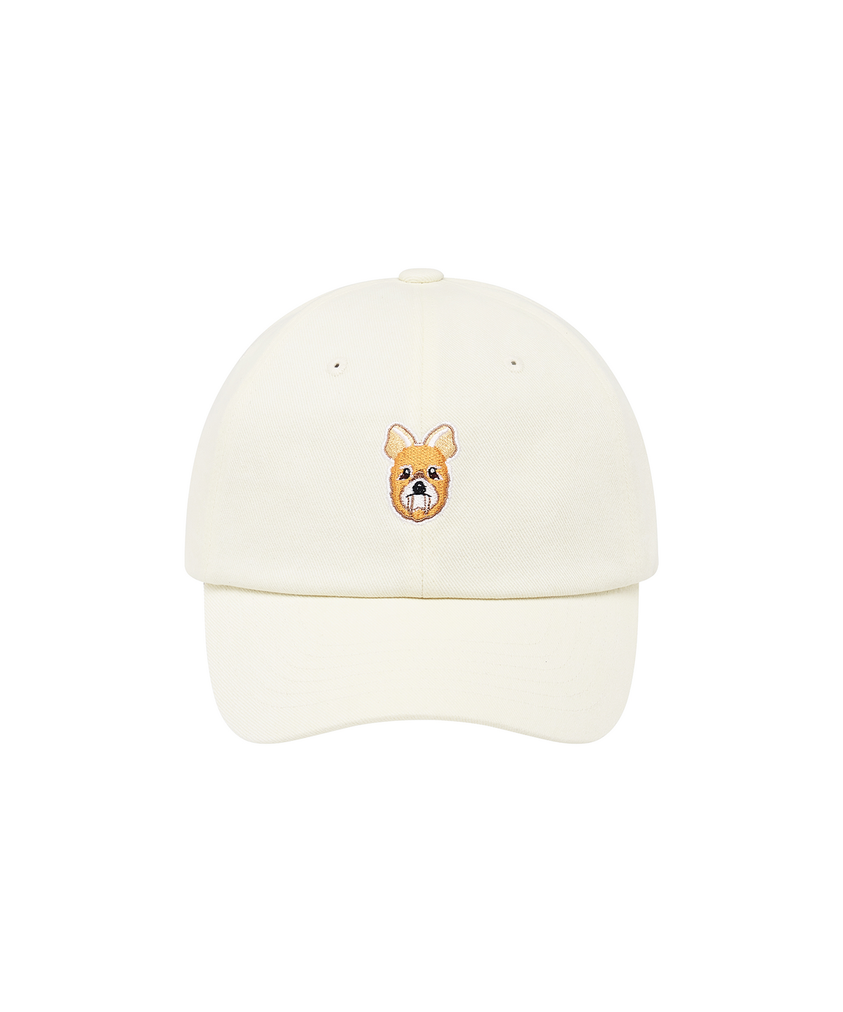 고라미스(GORAMIS) 고라니 페이스 볼 캡 [CREAM]