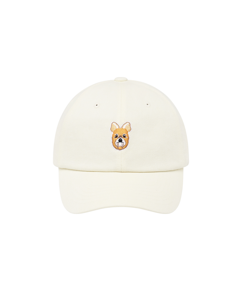 고라니 페이스 볼 캡 [CREAM]