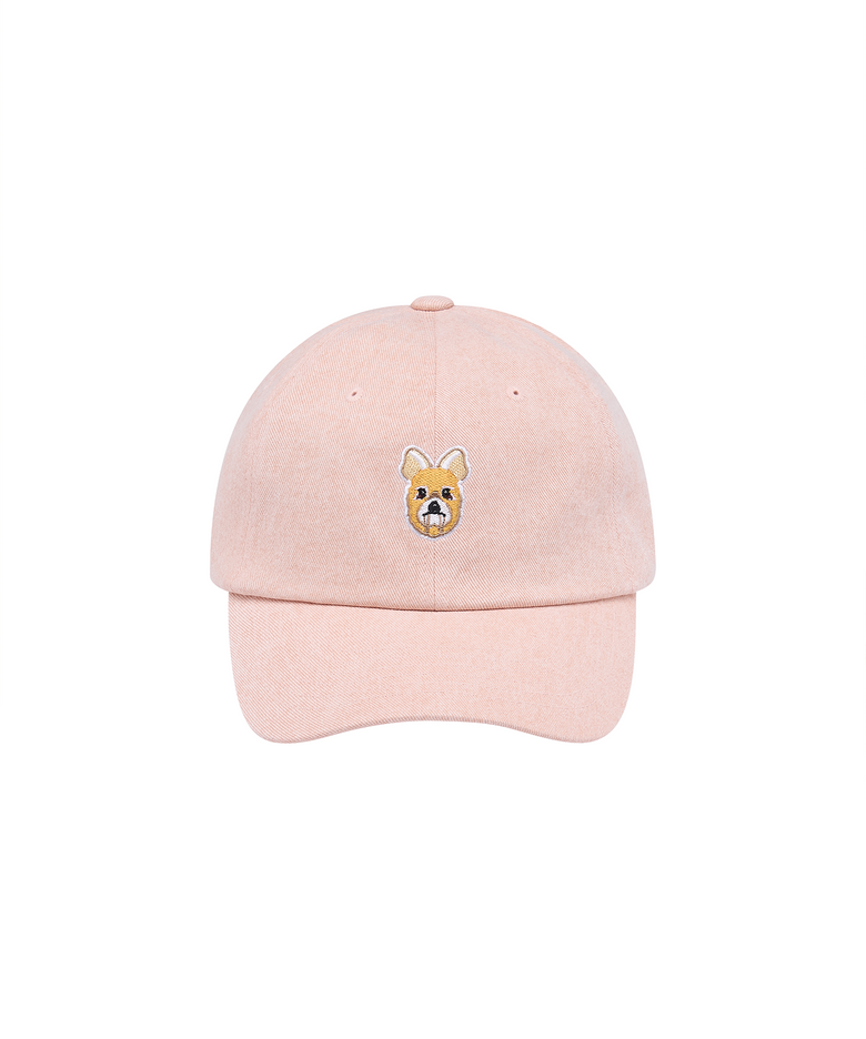 고라니 페이스 볼 캡 [CORAL]