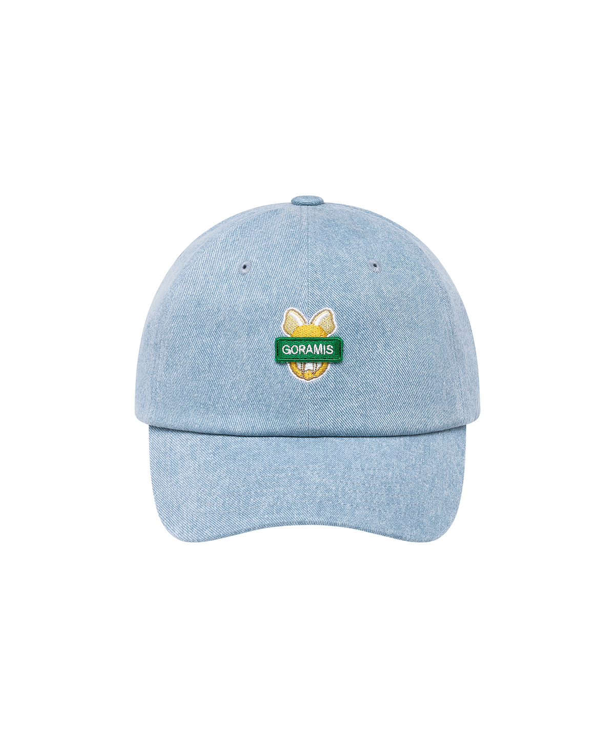 고라미스(GORAMIS) 원티드 페이스 볼 캡 [LIGHT BLUE]
