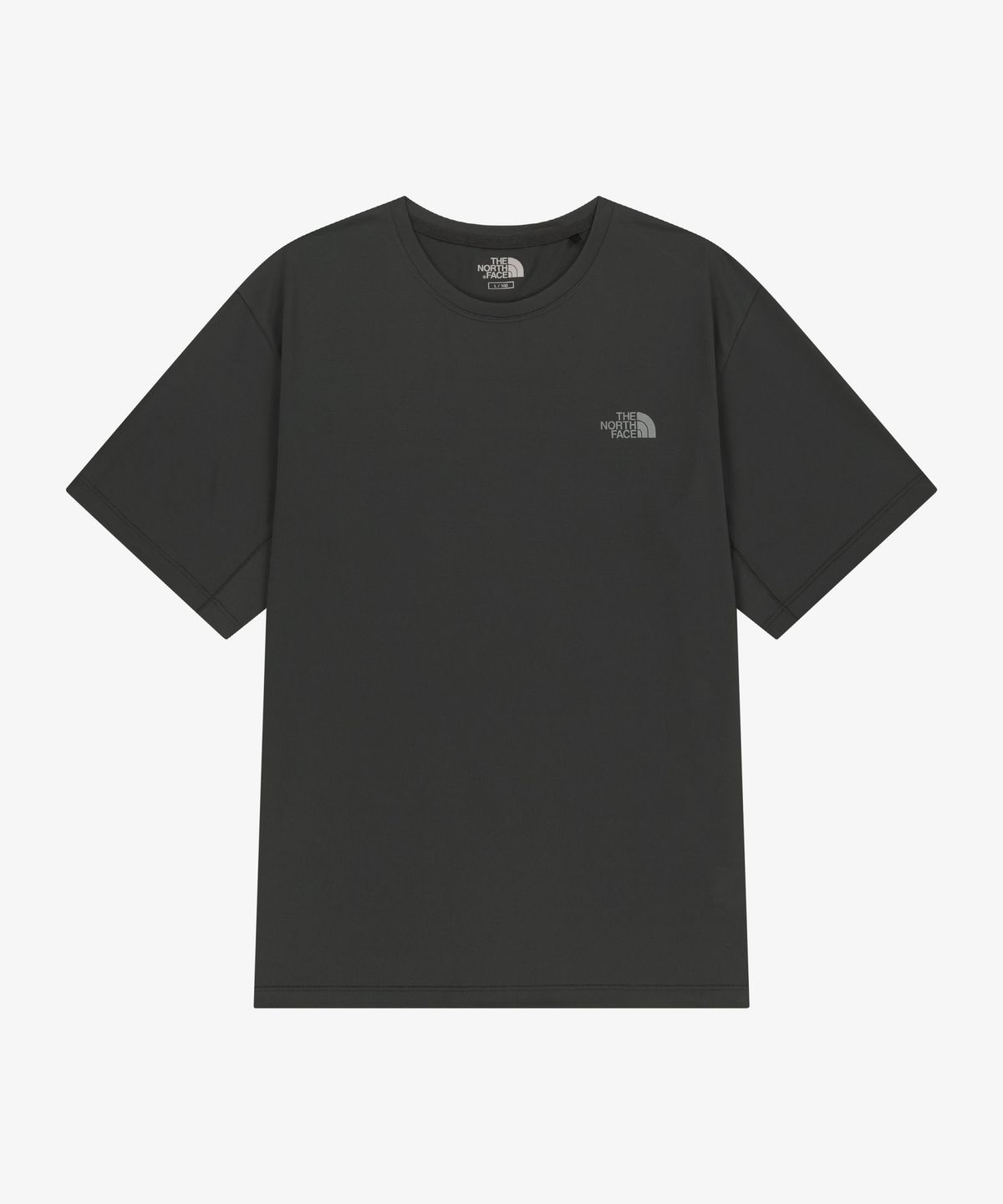 노스페이스(THE NORTH FACE) NT7US20M 리베 런 반팔 티 DARK GRAY