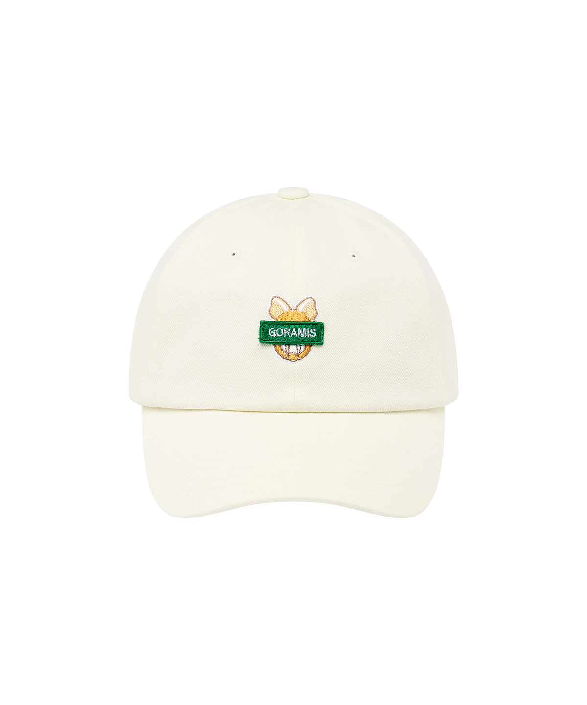 고라미스(GORAMIS) 원티드 페이스 볼 캡 [CREAM]