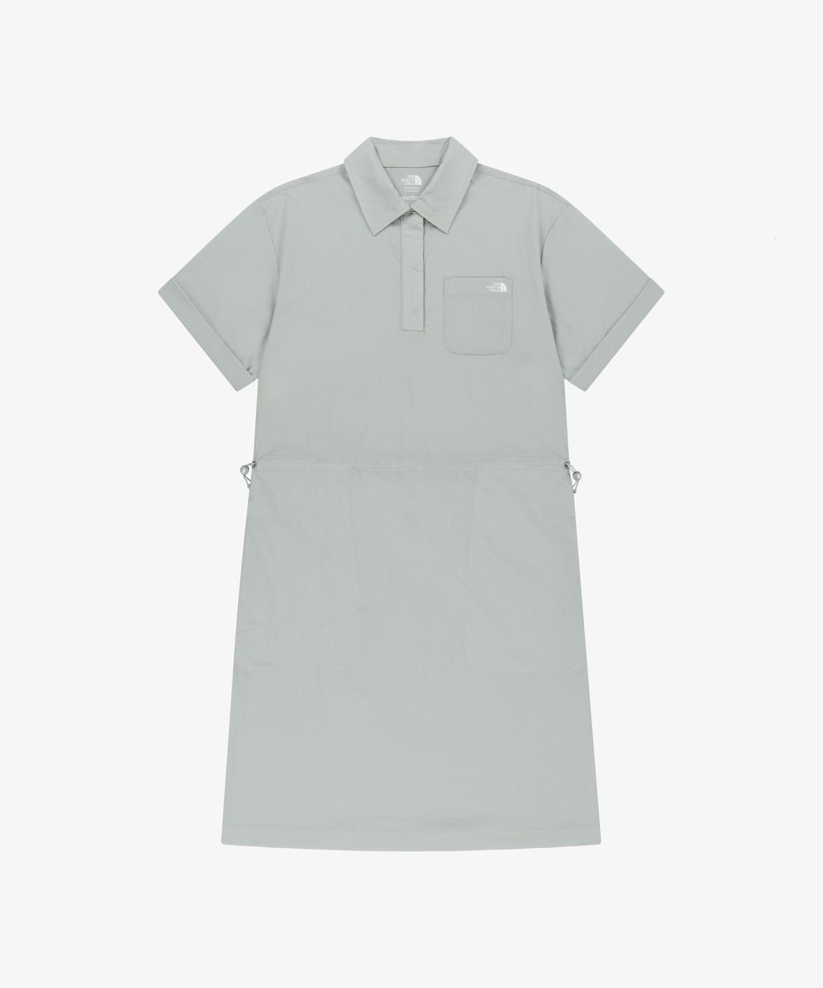 노스페이스(THE NORTH FACE) NT7ZS32K 화이트라벨 여성 데일린 원피스 ICE GRAY
