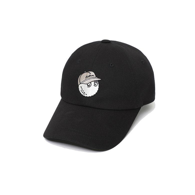 뉴 말본 베이직 버킷 볼캡 BLACK