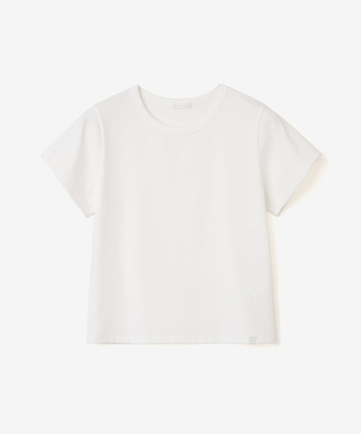 이어닝(YEARNING) ESSENTIAL RIB SLIM TEE, IVORY
