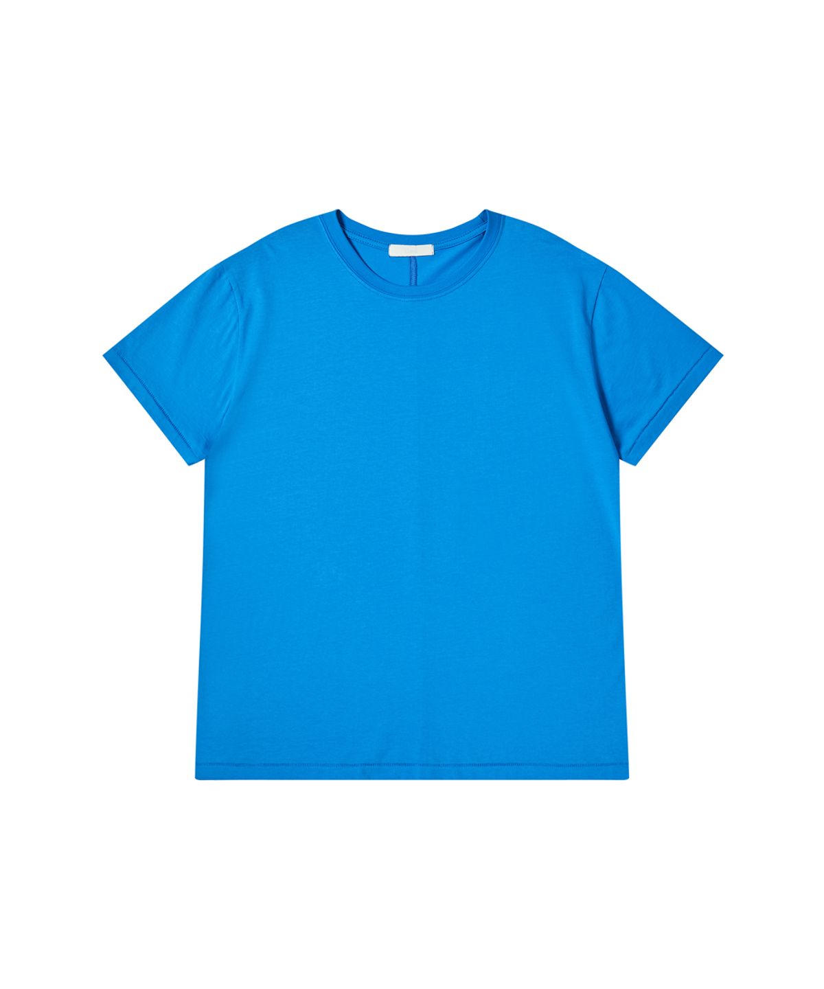 러드(LLUD) Core cotton T-shirt Blue