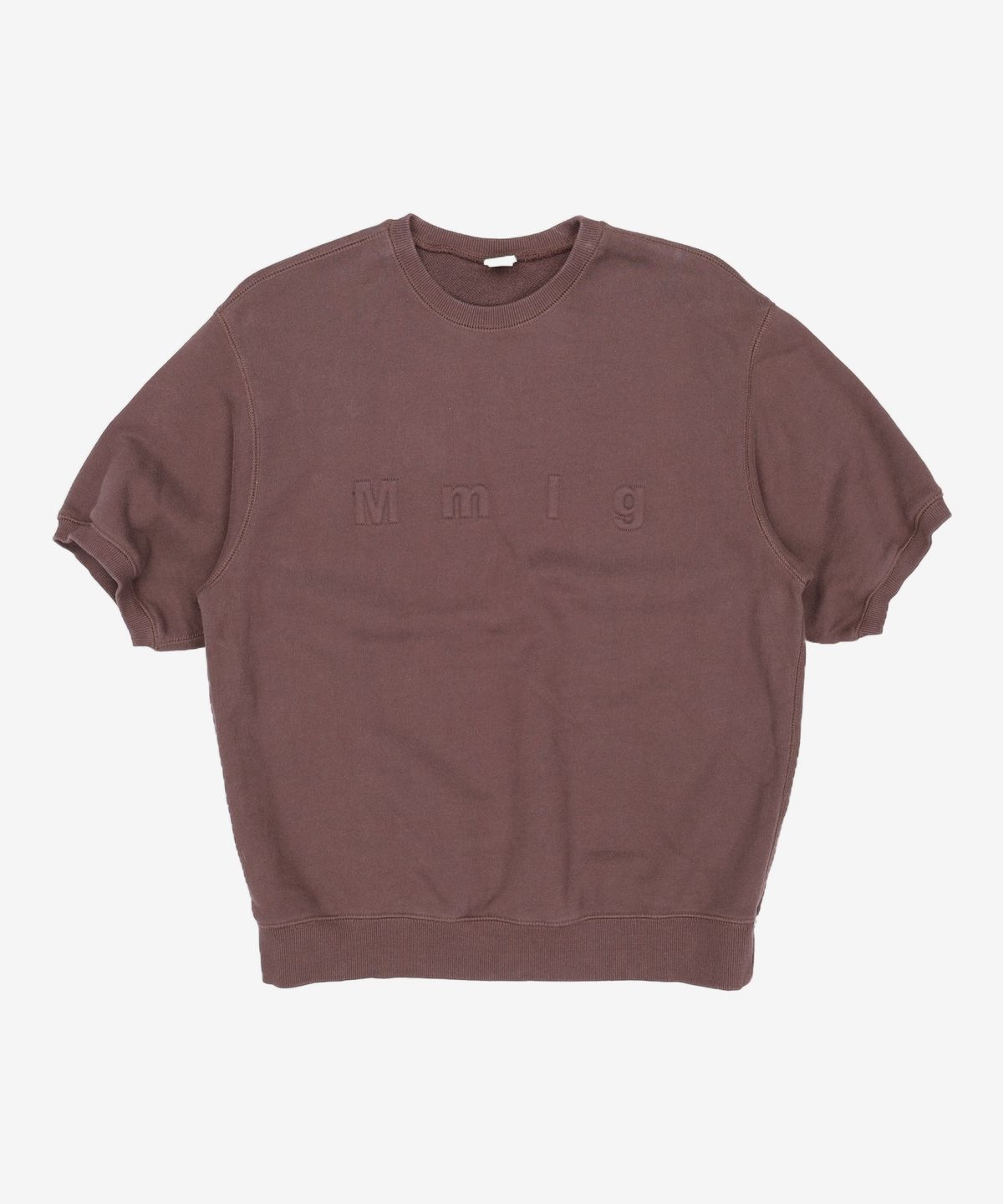 엠엠엘지(MMLG) [Mmlg] BETWEEN EMBOSSED HF SWEAT (SEAWEED GREEN) M