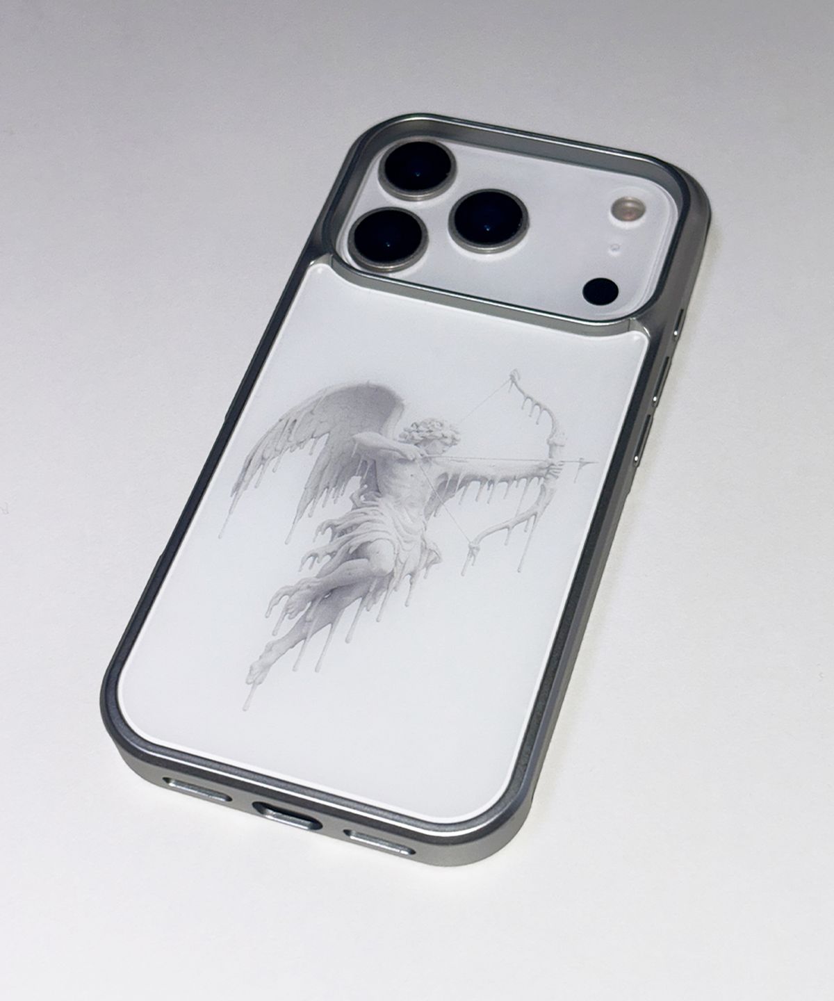 속담(SOKDAM) 순백의 끝 silver bumper case (glass/magsafe)