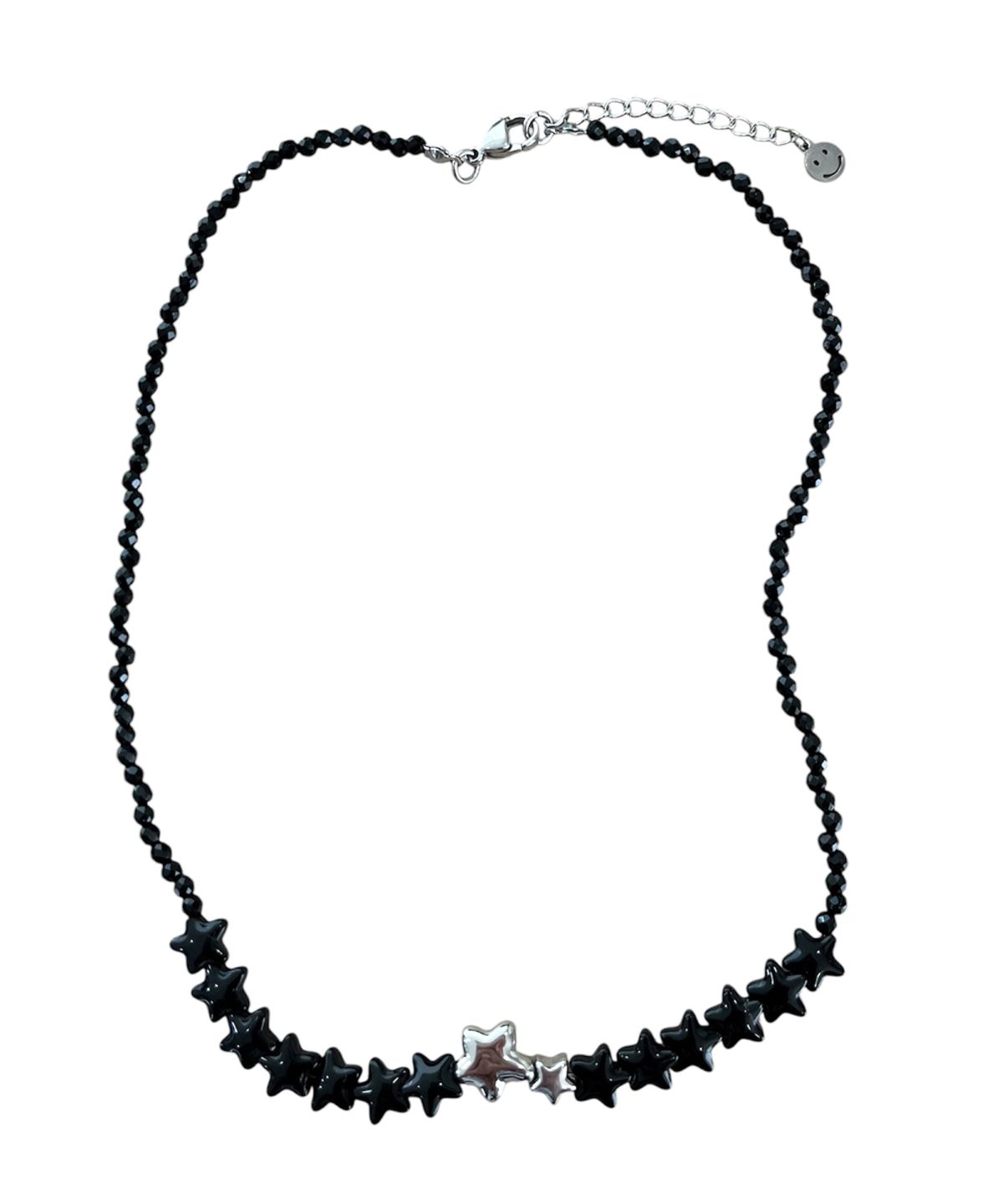 스케이터락(SK8ER ROCK) Darkstar Necklace ((Black))