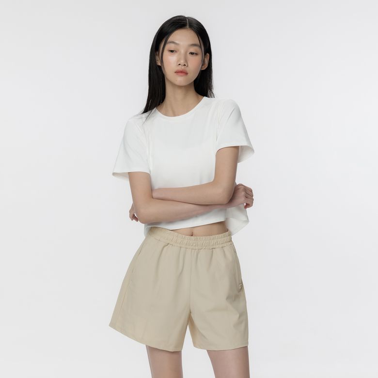 SWP26030-03 아이스 데일리 숏 팬츠 베이지