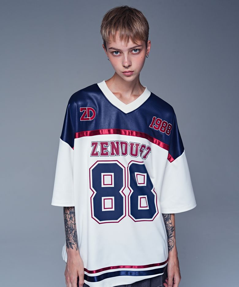 Varsity 88 Football Jersey T-shirt NAVY