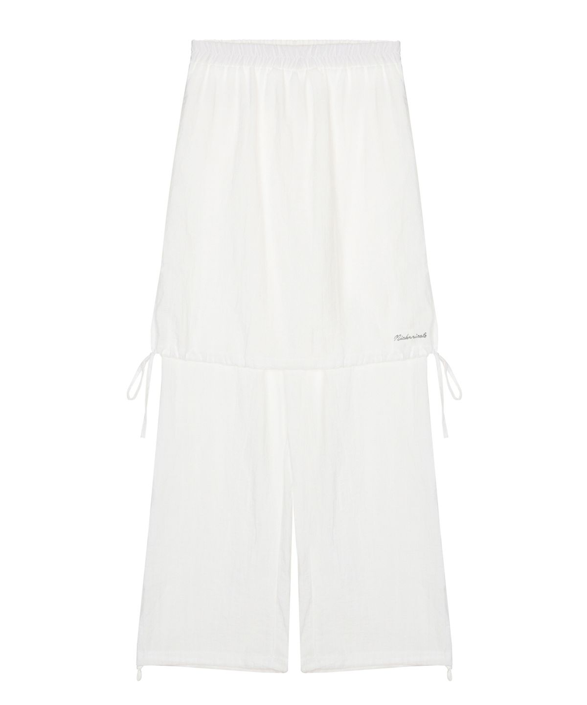 닉앤니콜(NICK&NICOLE) LAYERED STRING WRAP SKORT_IVORY