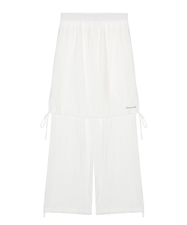 LAYERED STRING WRAP SKORT_IVORY