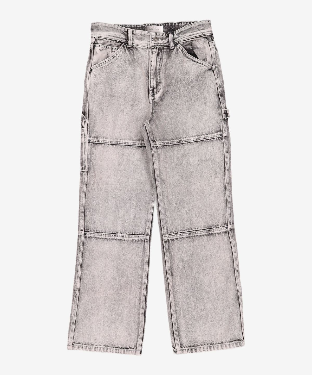 메종미네드(MAISON MINED) WHITE SPREAD CARPENTER DENIM-WHITE