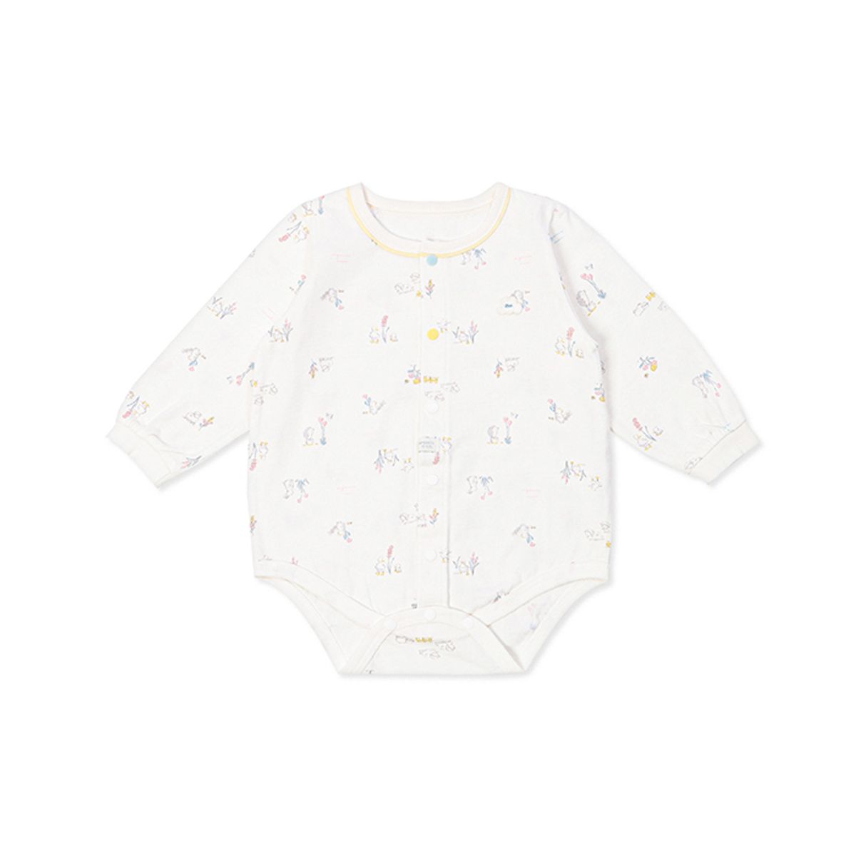오가닉맘(ORGANICMOM) 퓨어린긴소바디수트 MMSPQS01