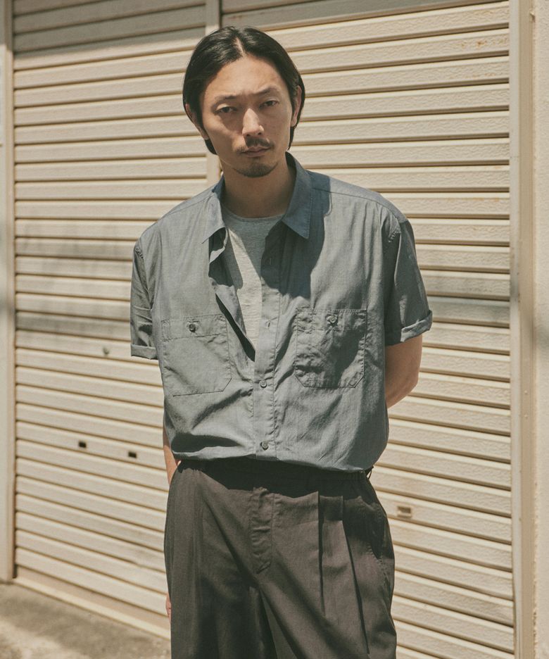 Writer Chambray Shirt (Asphalt)