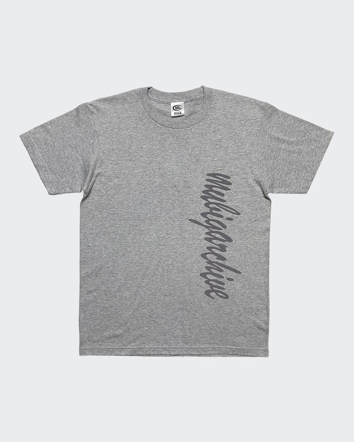 무비그아카이브(MUBIG.ARCHIVE) Script Tee (Grey)