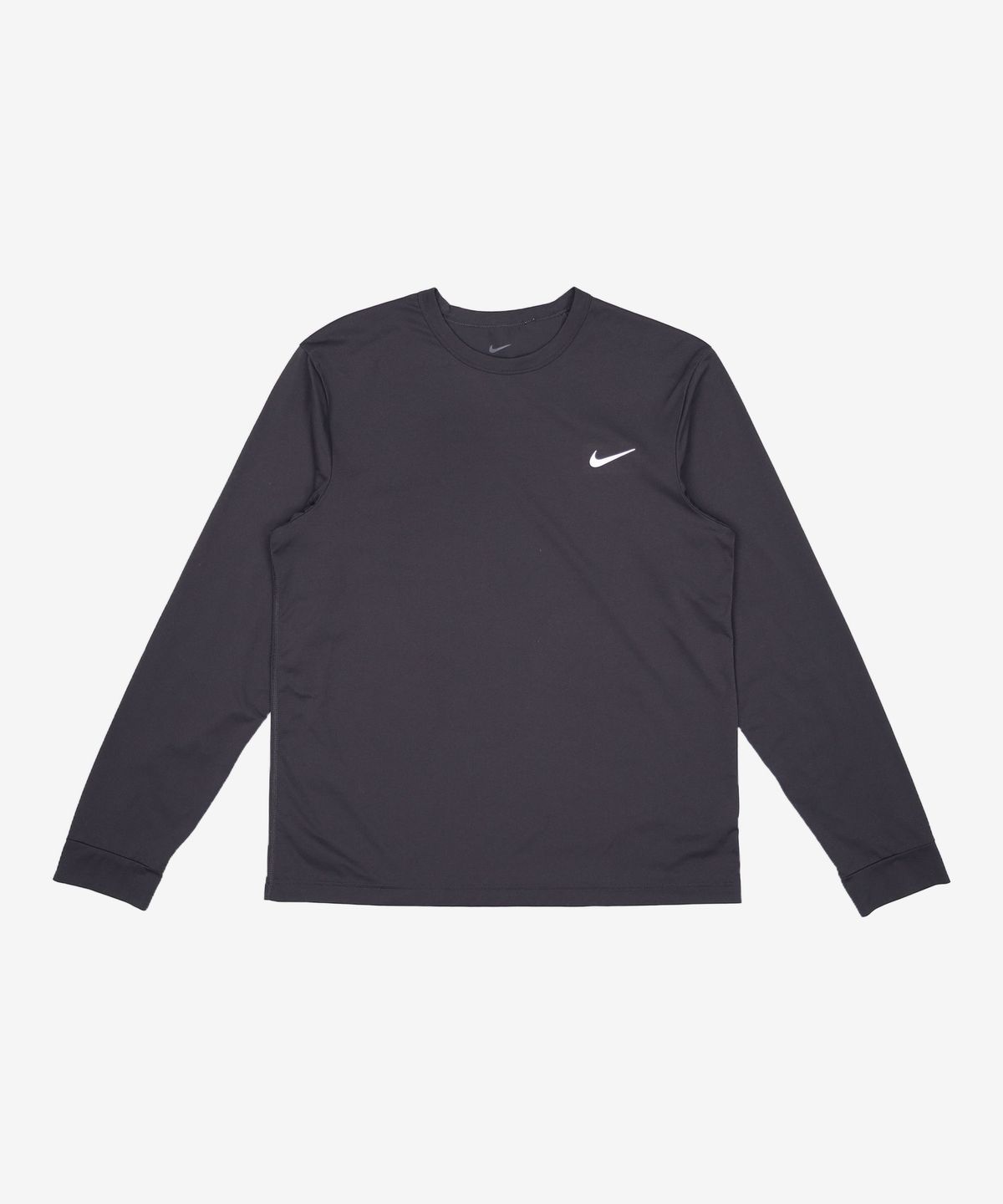 나이키(NIKE) 드라이 핏 UV 하이버스 긴소매 피트니스 탑 M - 블랙:화이트 / FB8584-010 L