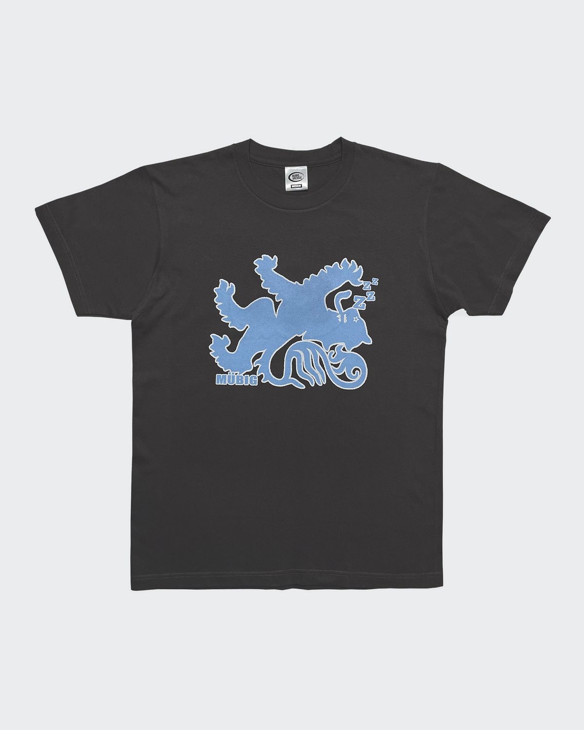 무비그아카이브(MUBIG.ARCHIVE) The Sleeping Lion Tee (Charcoal)