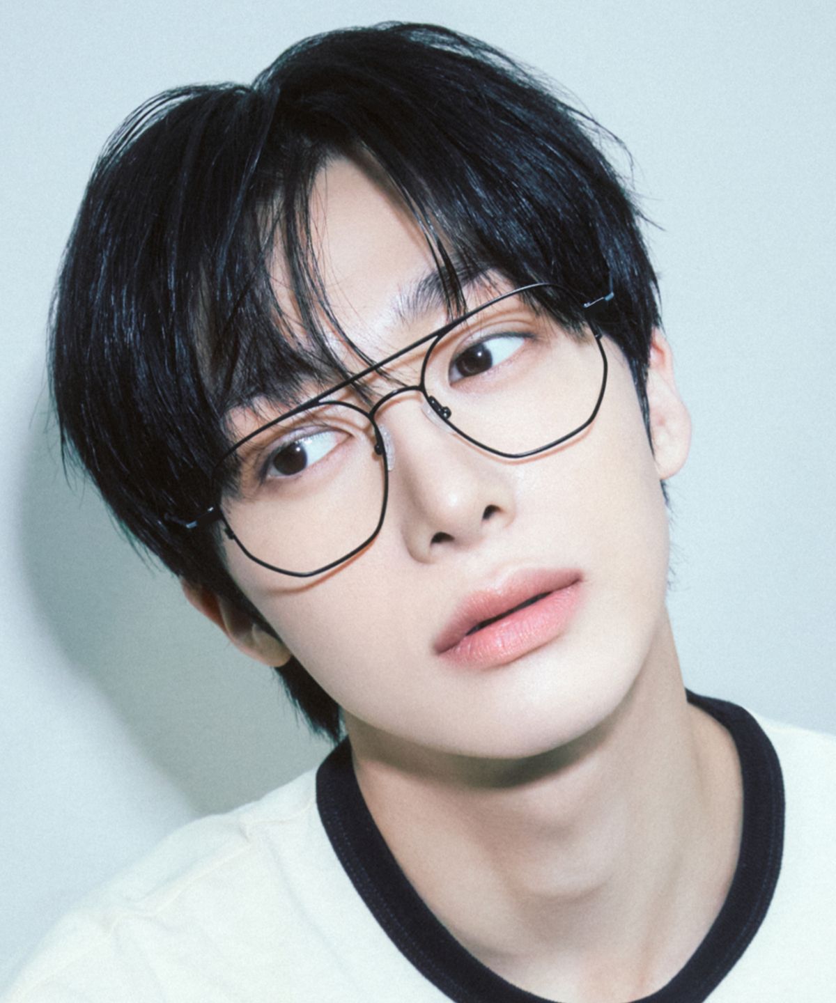 리끌로우(RECLOW) RC MOON 블루라이트 안경 BLACK