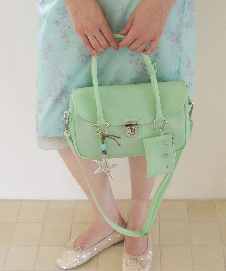 Candy Jelly  Cross Bag & Card Wallet _4Colors