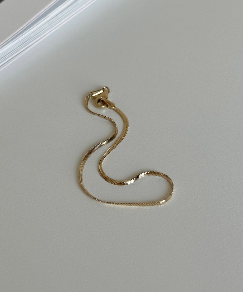 14k Silk bracelet
