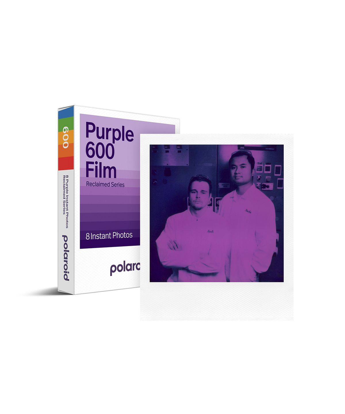 폴라로이드(POLAROID) 600 퍼플 리클레임드 필름 (8매)
