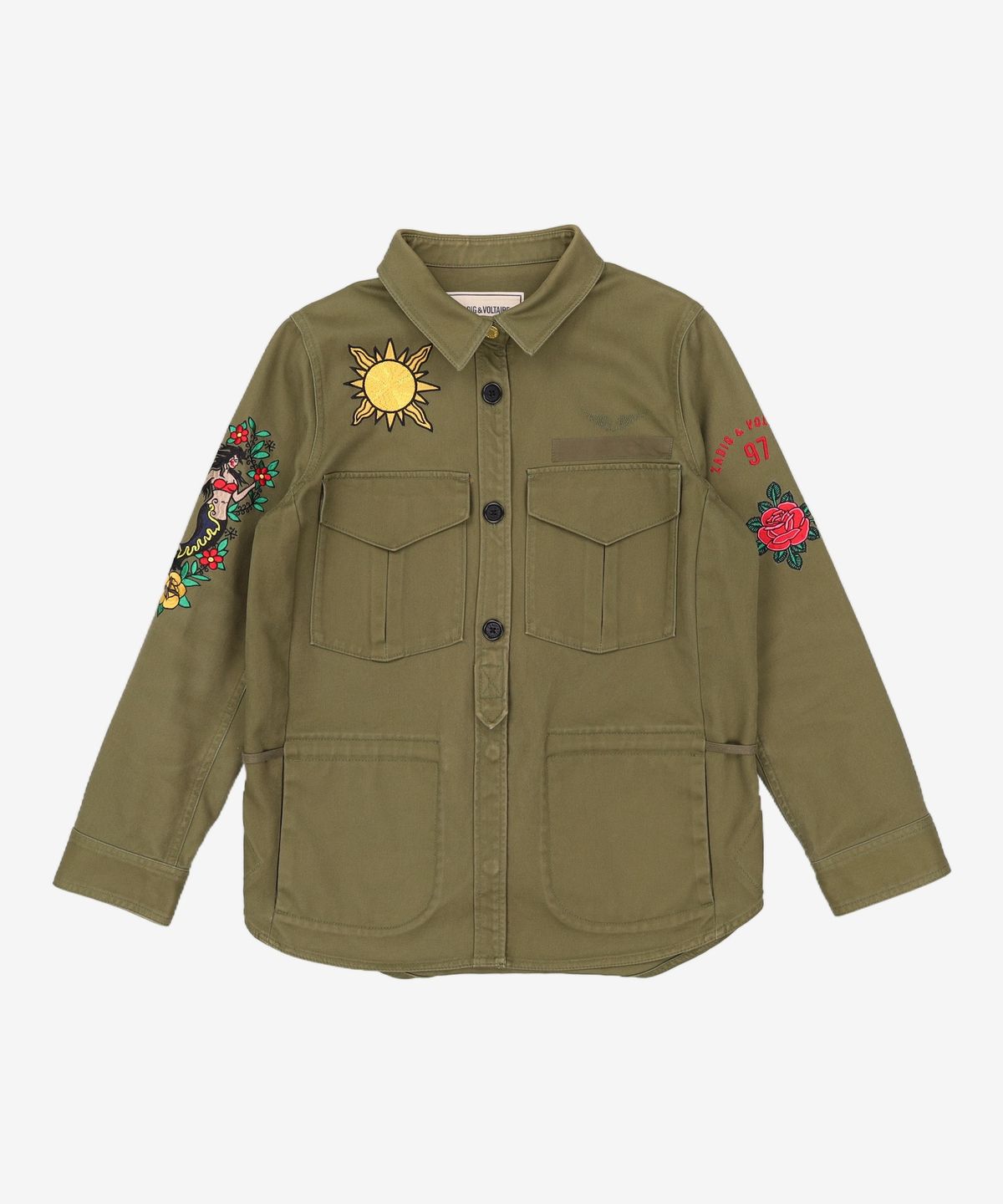 쟈딕 앤 볼테르(ZADIG & VOLTAIRE) 사파리/헌팅 재킷 S