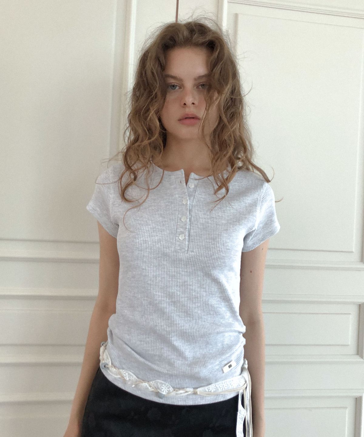 딜라이디(DELIDI) Odor T-shirts (light gray)