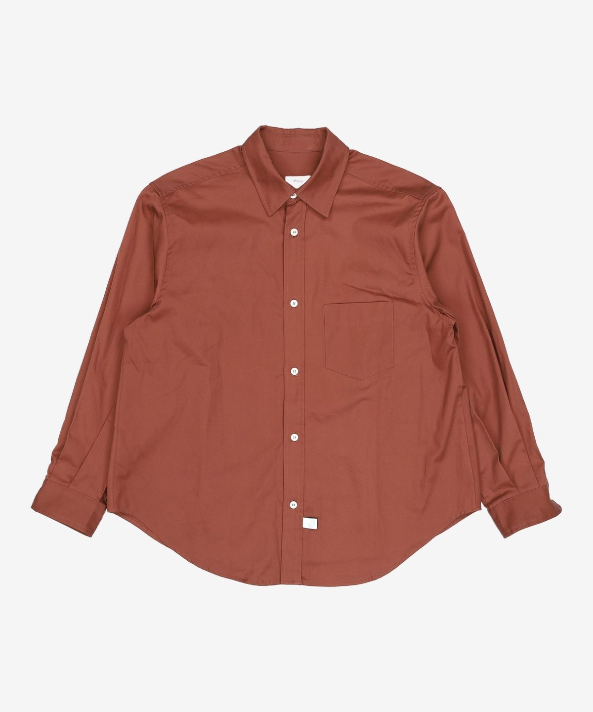 엠엠엘지(MMLG) [Mmlg] VOLUME SHIRT (BROWN) S