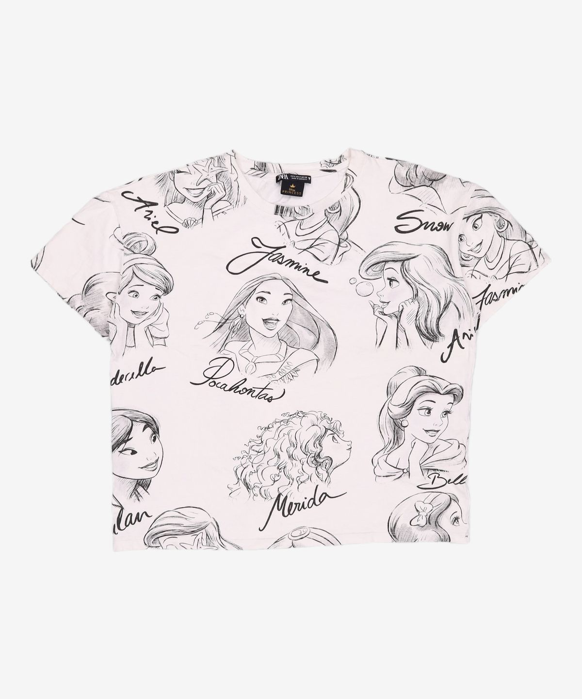 자라 x 디즈니(ZARA x Disney) 반소매 티셔츠 S