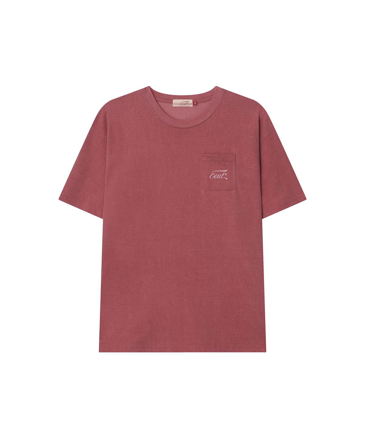 이우트(EEUT) LP POCKET T-SHIRT / RED