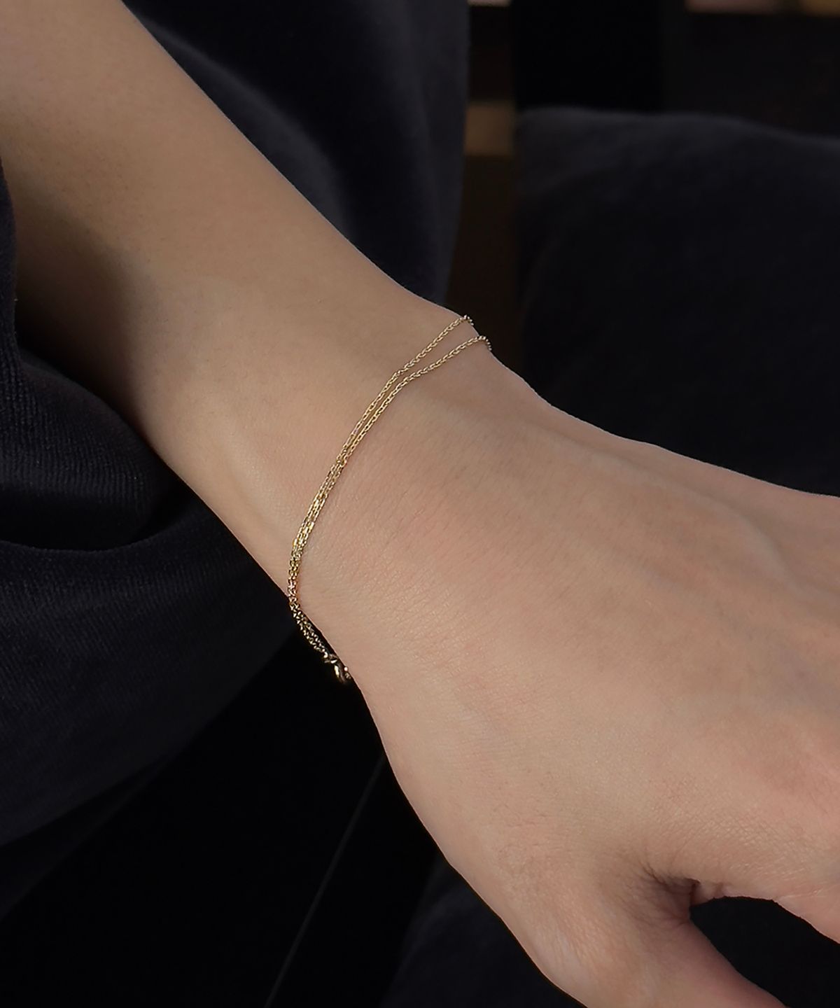 파예(FAYE) 14k Double bracelet