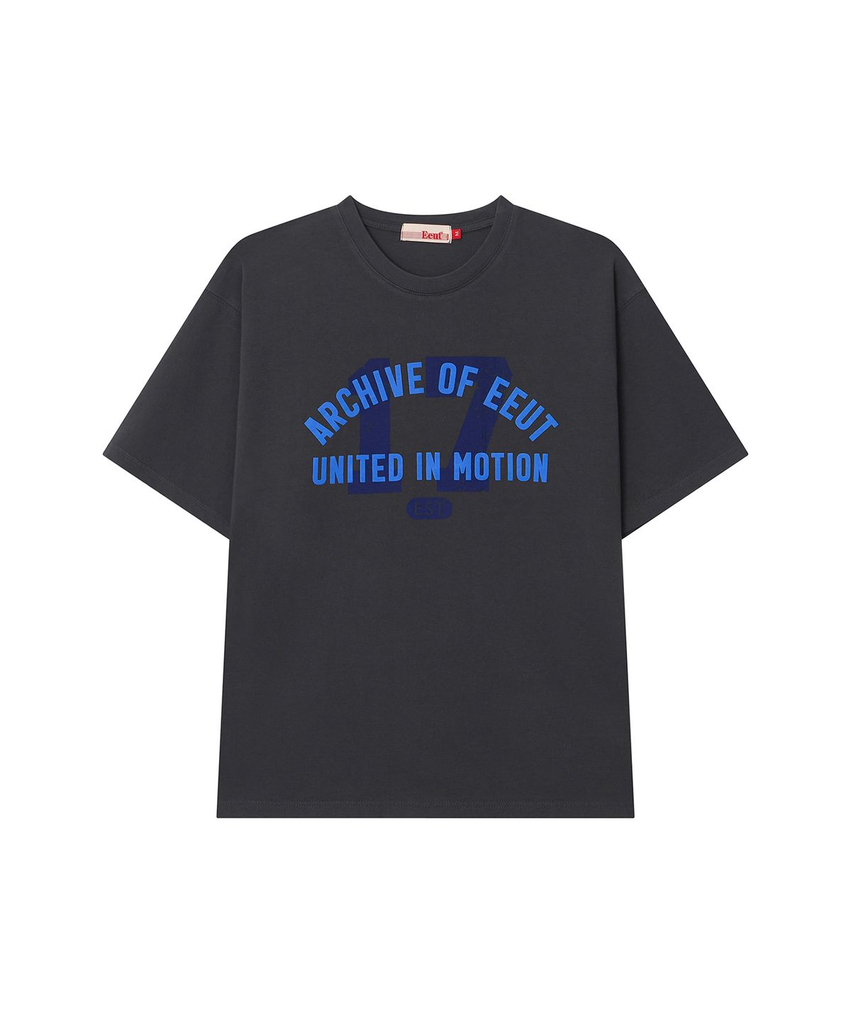 이우트(EEUT) 17 ARCH EEUT T-SHIRT / CHARCOAL