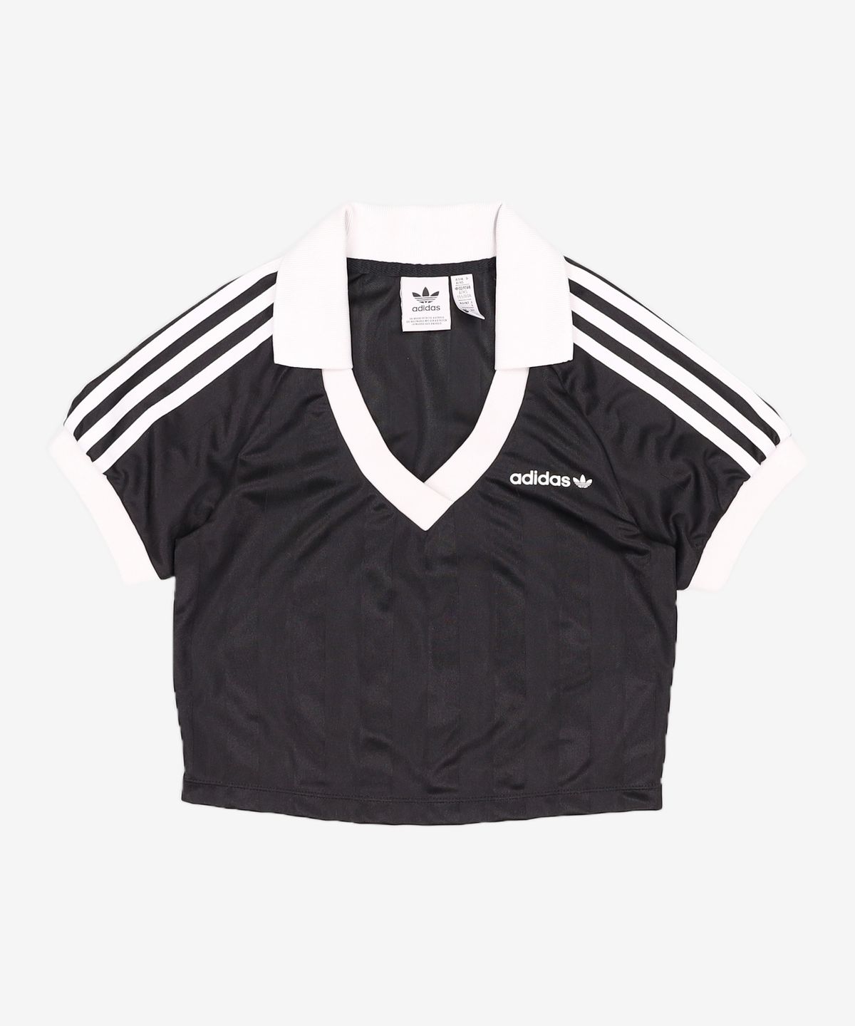 아디다스(ADIDAS) Soccer 크롭 탑 - 블랙 / IR9780 XS