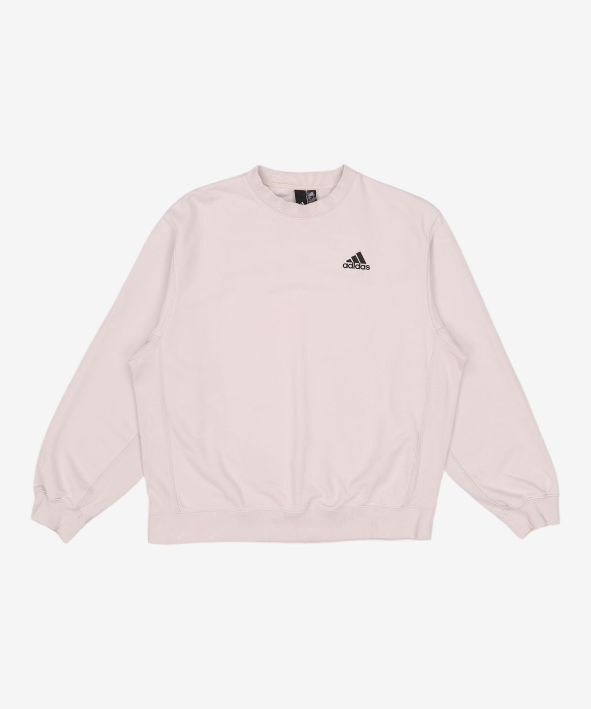 아디다스(ADIDAS) 로고 스웨트셔츠 - 라이트 그레이 / H37068 M