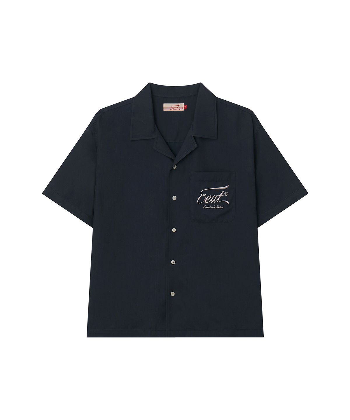 이우트(EEUT) SOCIAL SESSION CAMP SHIRT / DARK NAVY