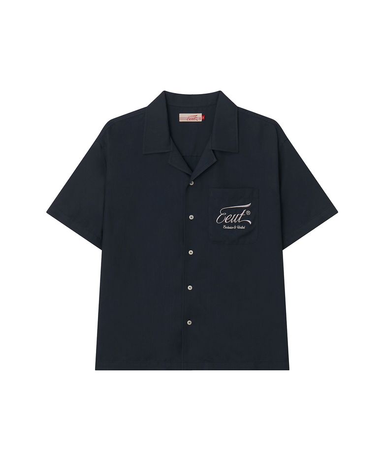 SOCIAL SESSION CAMP SHIRT / DARK NAVY