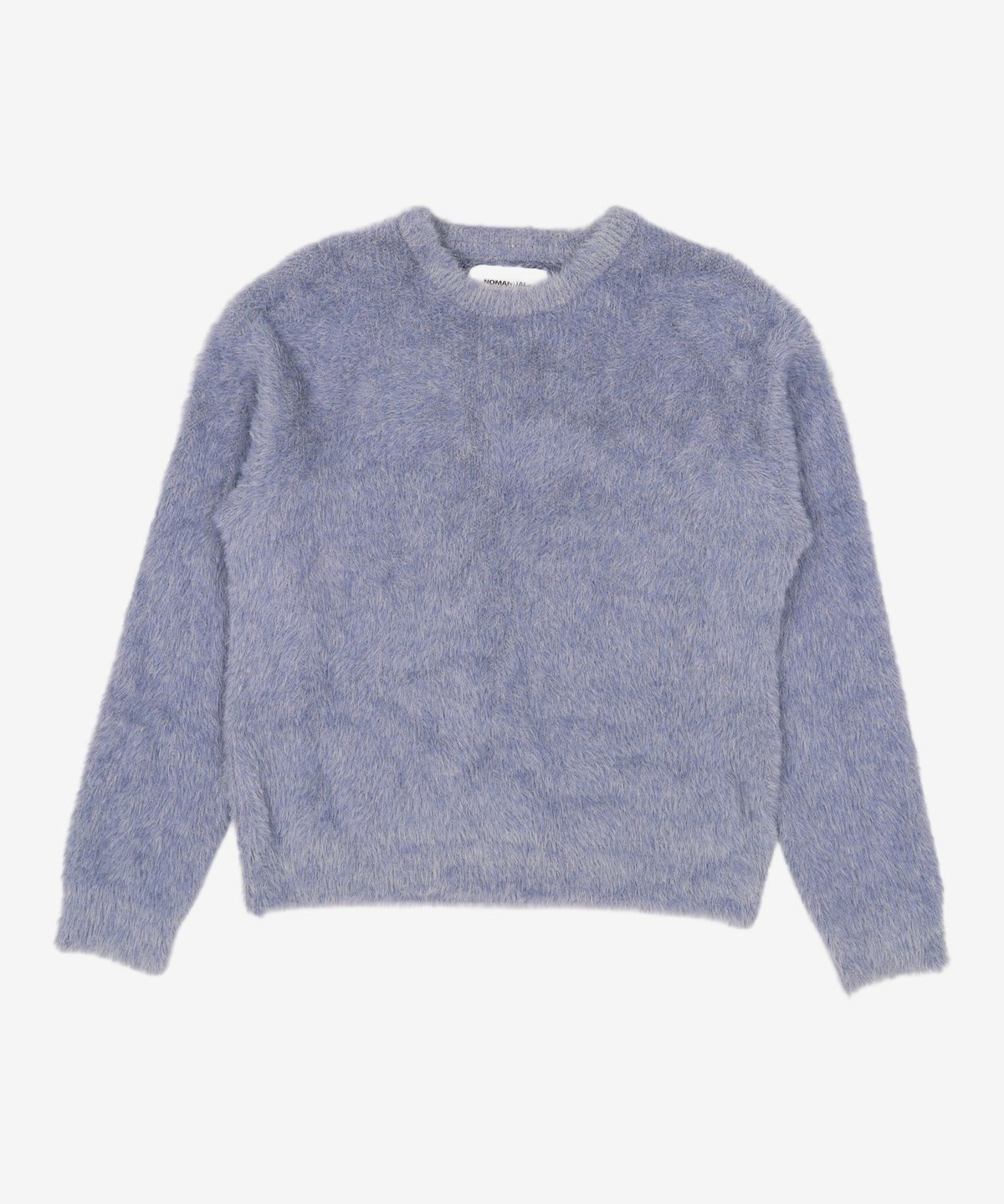노매뉴얼(NOMANUAL) (시그니처종료)CROPPED HAIRY KNIT - 5 COLOR M
