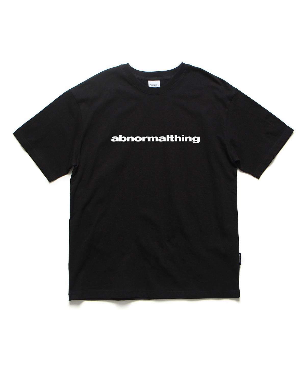 앱놀머씽(ABNORMALTHING) BS 오버핏 티셔츠 블랙 (BS T-SHIRT BLACK)