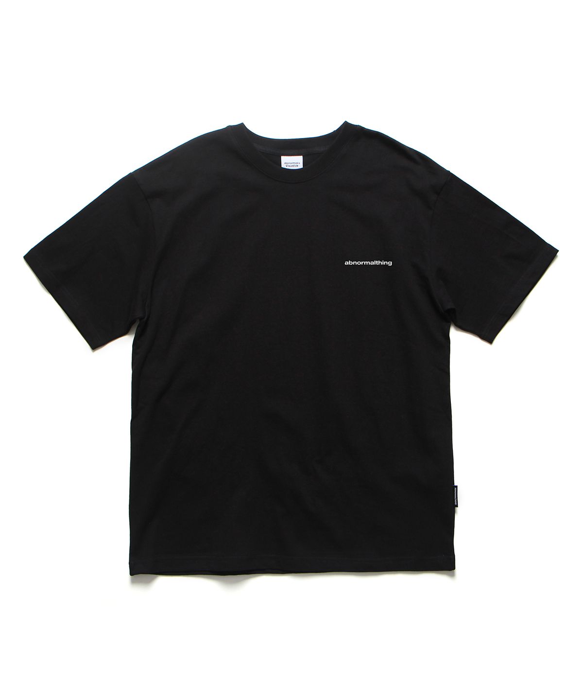 앱놀머씽(ABNORMALTHING) BS MINI 오버핏 티셔츠 블랙 (BS MINI T-SHIRT BLACK)
