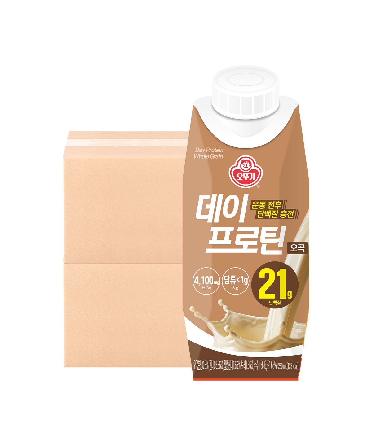 오뚜기(OTOKI) 데이프로틴 오곡 250ml 36팩