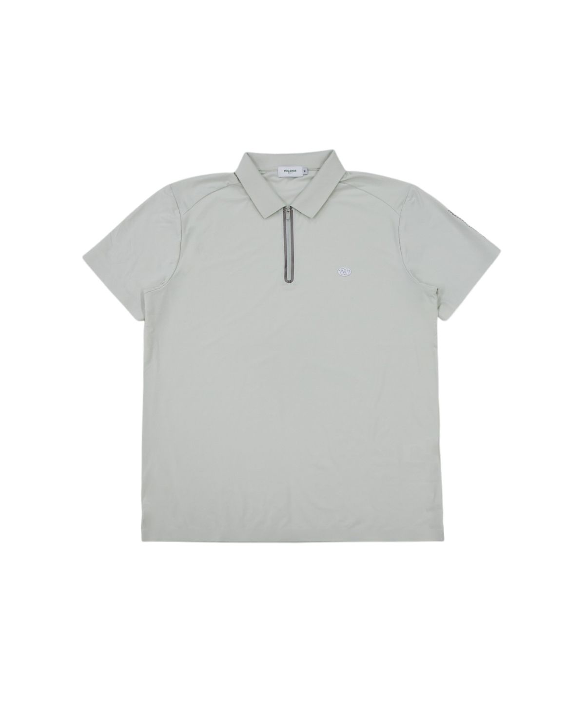 몽버디 골프(MONBIRDIE GOLF) MENS 에어리핏 반집업 숏슬리브 POWDER GREEN